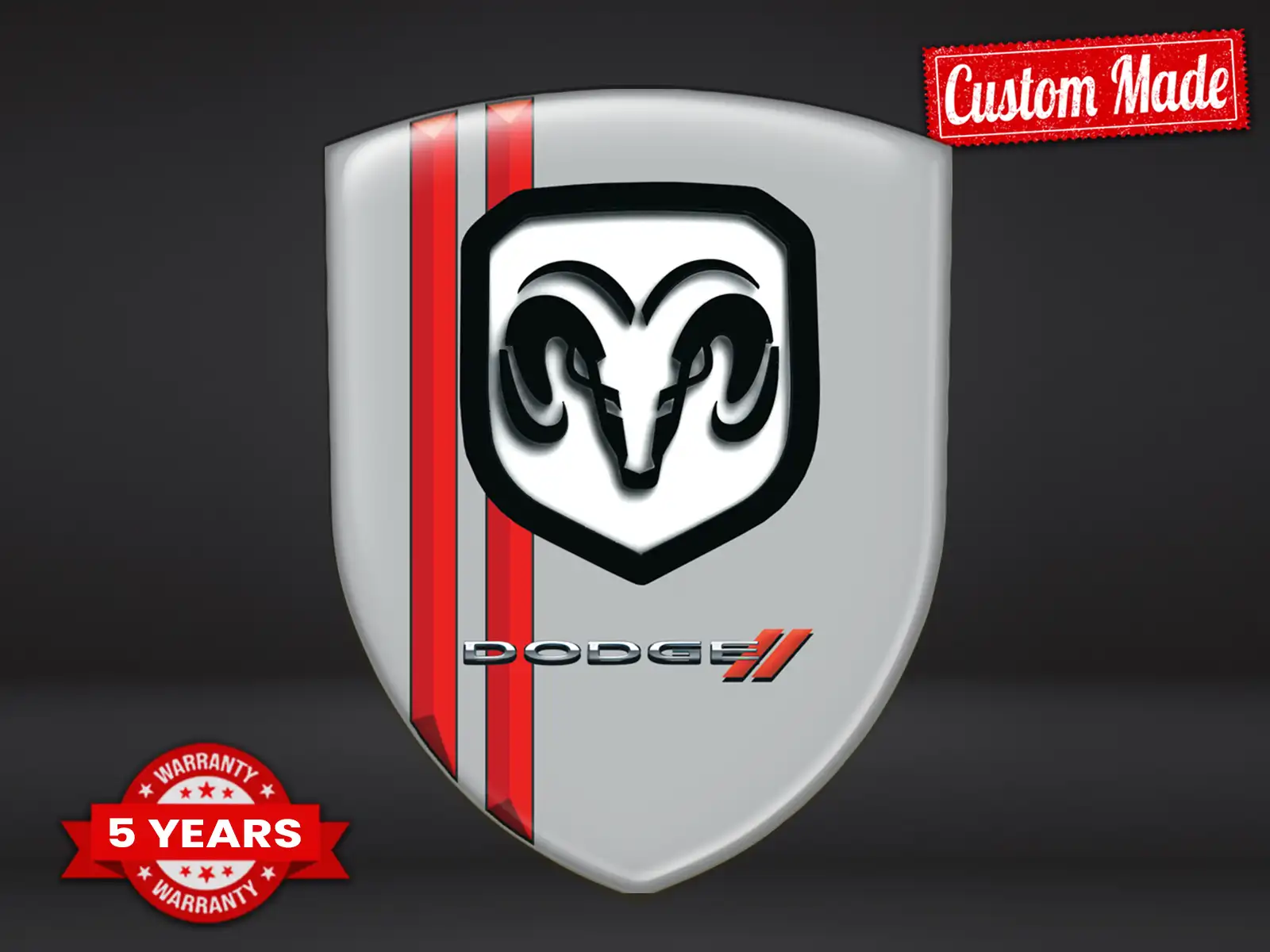 Dodge Logosticker Business Limitiert Hochwertig Pro